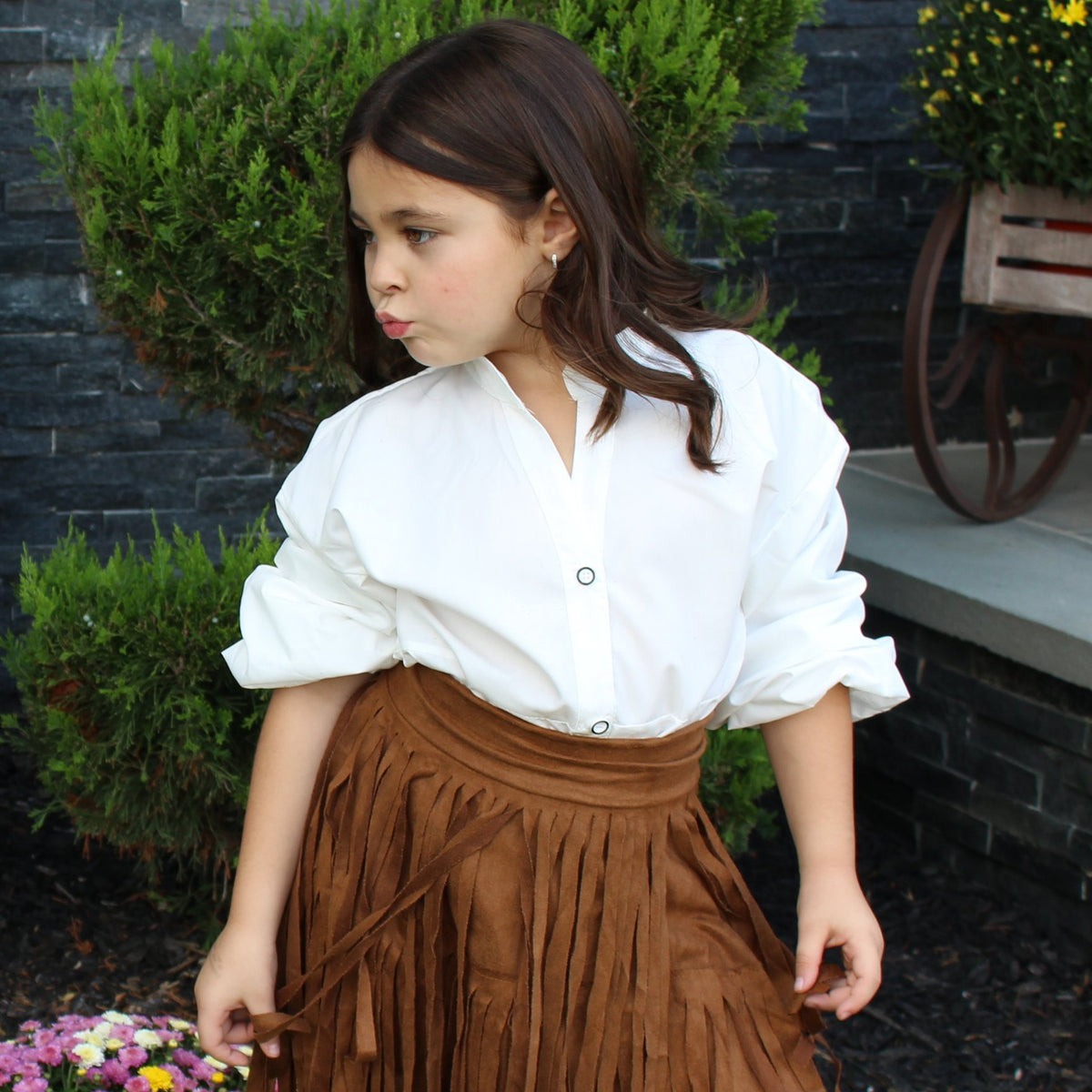 Fringe hotsell skirt toddler