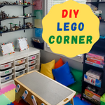 EASY DIY LEGO CORNER