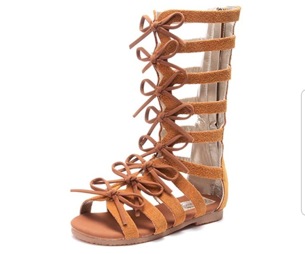 Brown Gladiator Sandals, Cute Boho Sandals, Stud Gladiator Sandals Lily  Boutique